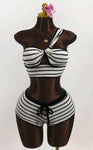 Zebra cake short set